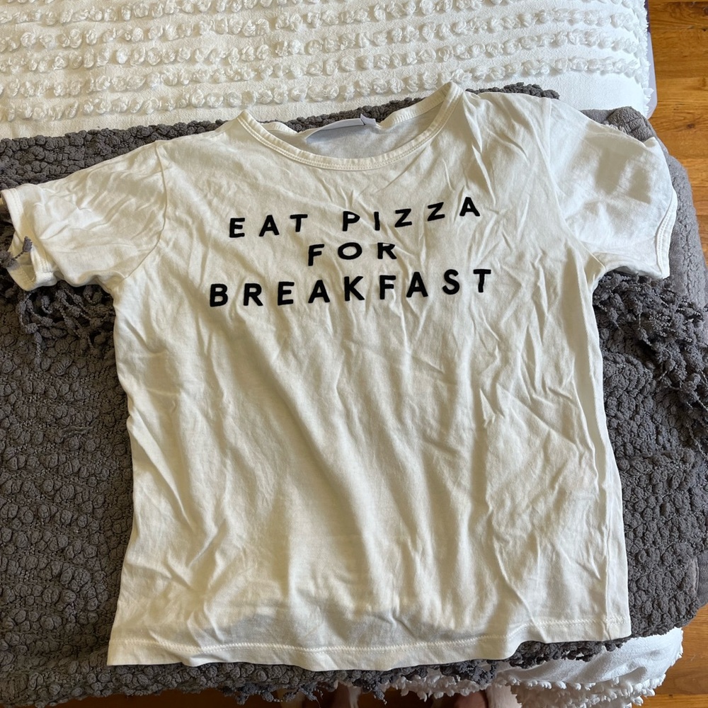 Cropped T shirt